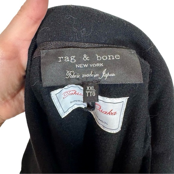 Rag & Bone Agnes Classic Fit Jacket in Japanese Takisada Jersey Merino Wool - Picture 9 of 14